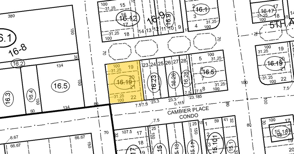 821 5th Ave S, Naples, FL for lease - Plat Map - Image 2 of 21