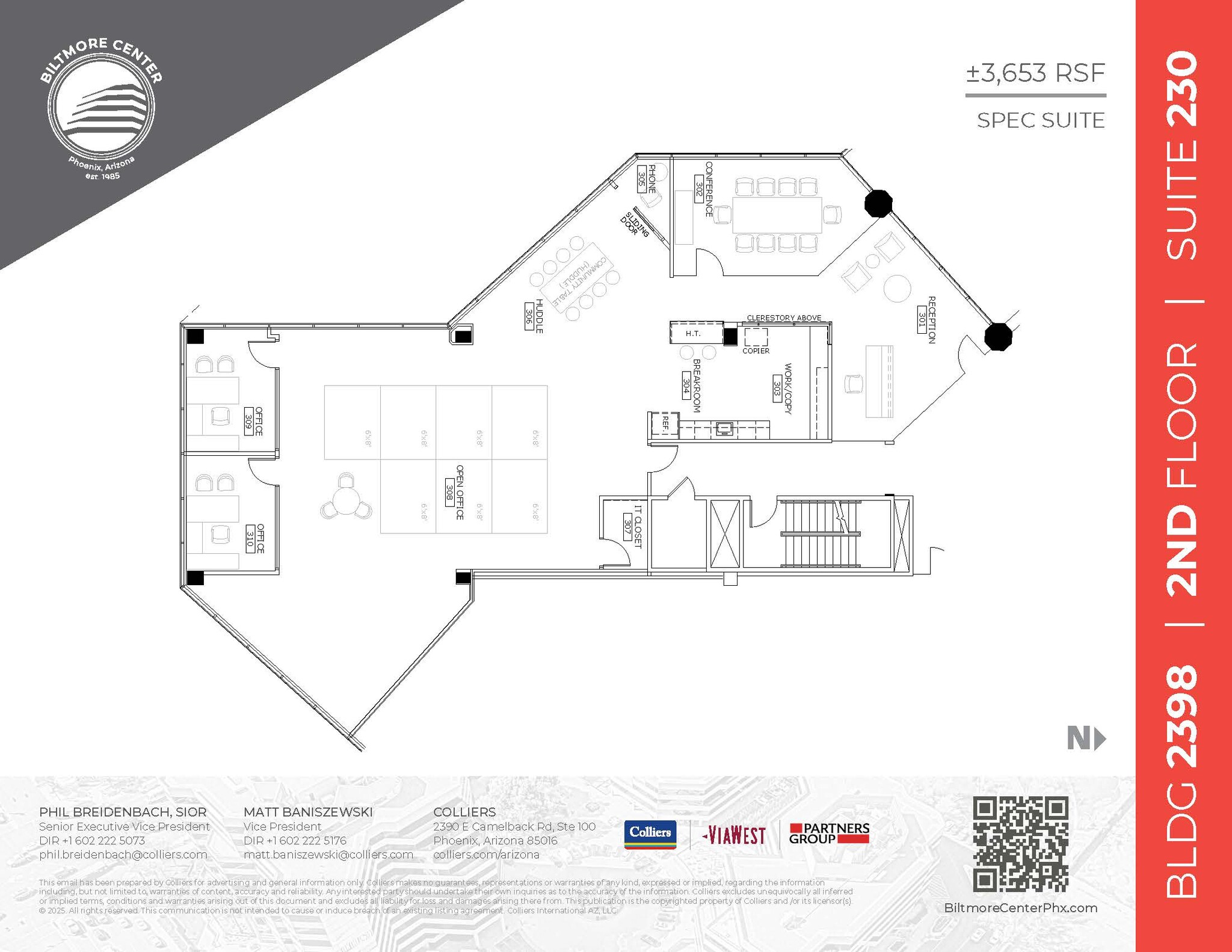 2398 E Camelback Rd, Phoenix, AZ for lease Floor Plan- Image 1 of 10