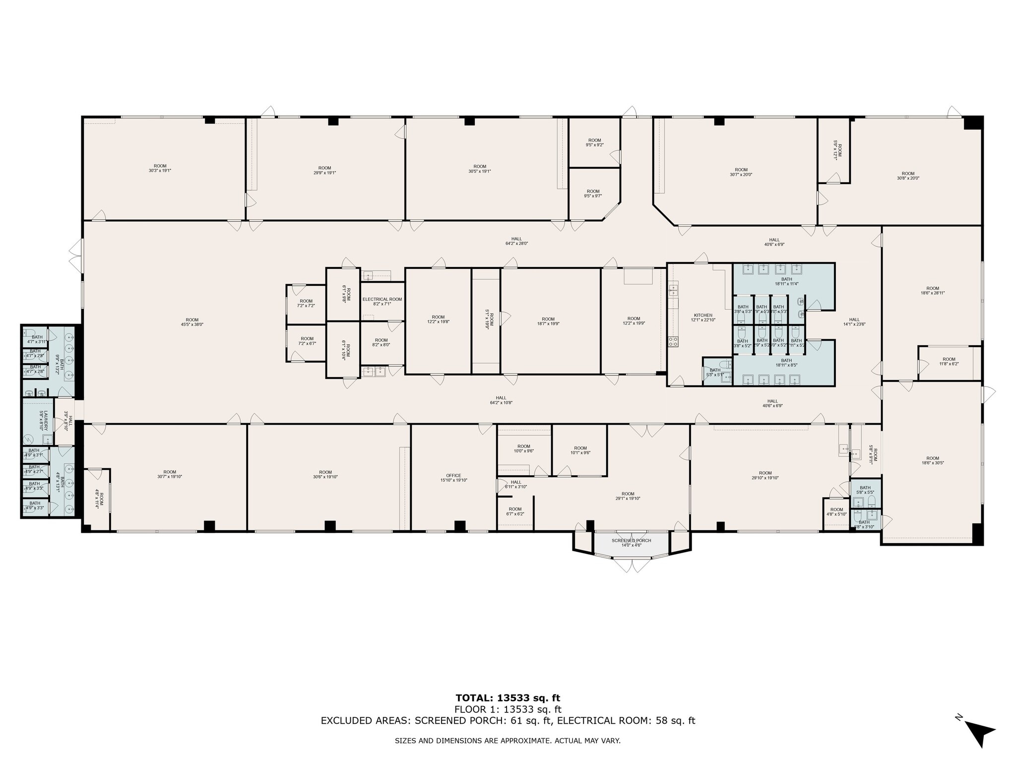 17810 Spring Creek Forest Dr, Spring, TX for lease Floor Plan- Image 1 of 1