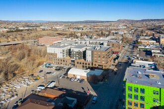 221 Wilcox St, Castle Rock, CO - aerial  map view