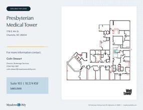 1718 E 4th St, Charlotte, NC for lease Site Plan- Image 1 of 2
