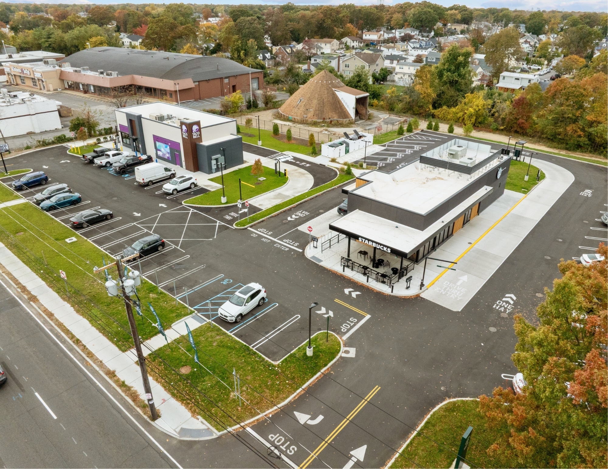 Starbucks & Taco Bell, Franklin Square portfolio of 2 properties for sale on LoopNet.com Aerial- Image 1 of 13