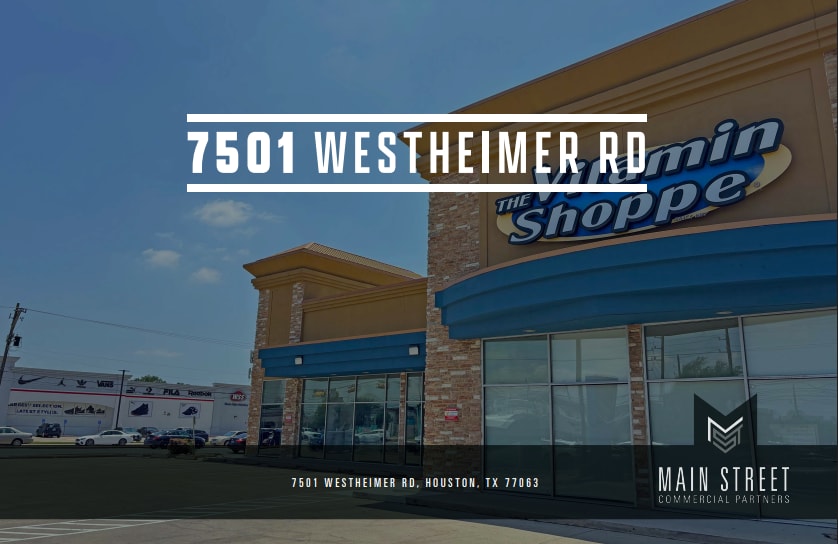 7501 Westheimer Rd, Houston, TX for lease - Building Photo - Image 1 of 5