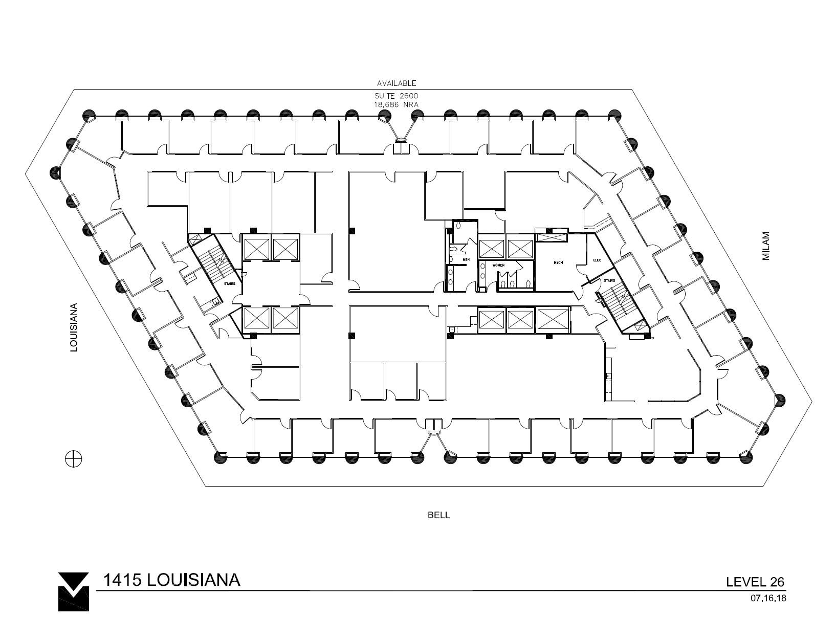 1415 Louisiana St, Houston, TX for sale Floor Plan- Image 1 of 1