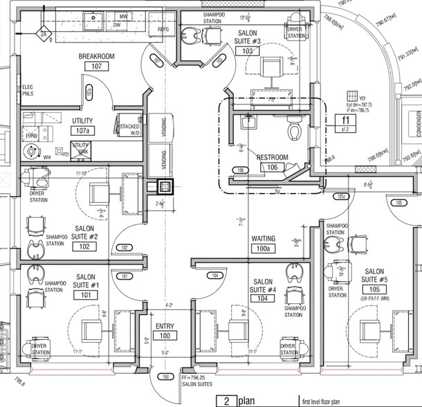 216 Kings Mills Rd, Mason, OH for lease - Floor Plan - Image 2 of 11