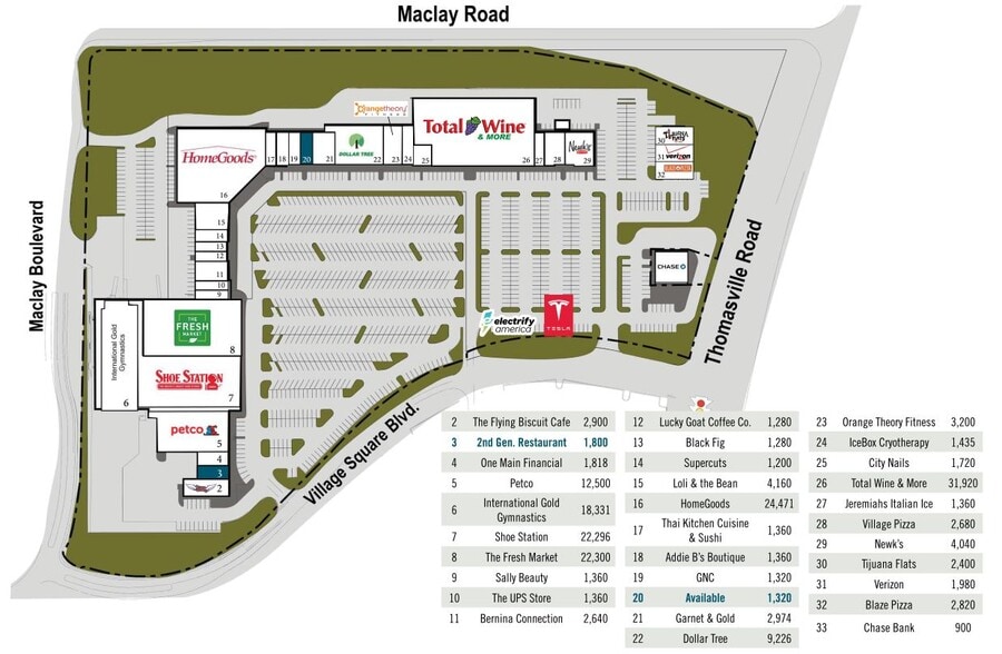 1400 Village Square Blvd, Tallahassee, FL for lease - Building Photo - Image 2 of 6