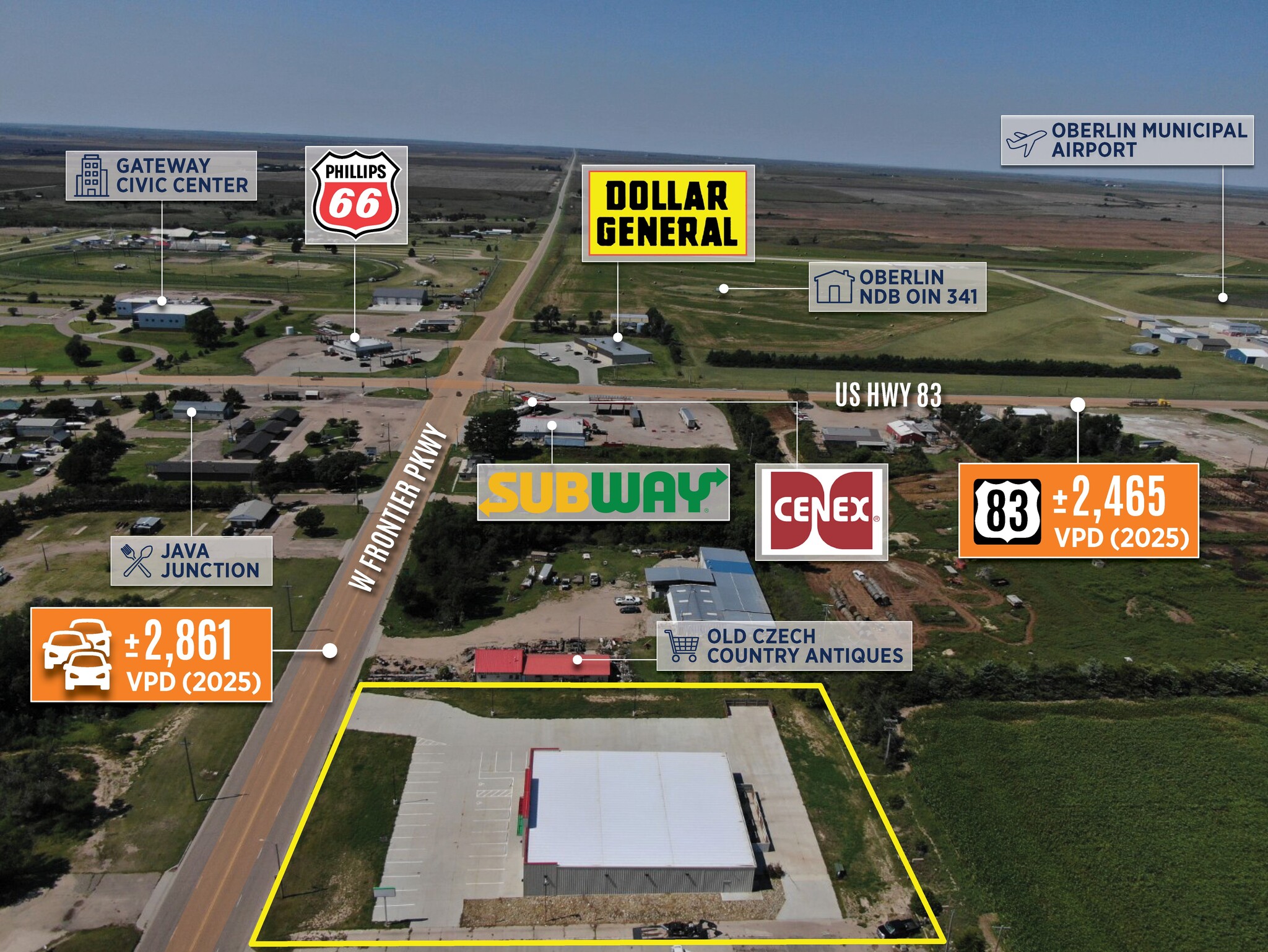 213 W Frontier Pky, Oberlin, KS for sale Building Photo- Image 1 of 11