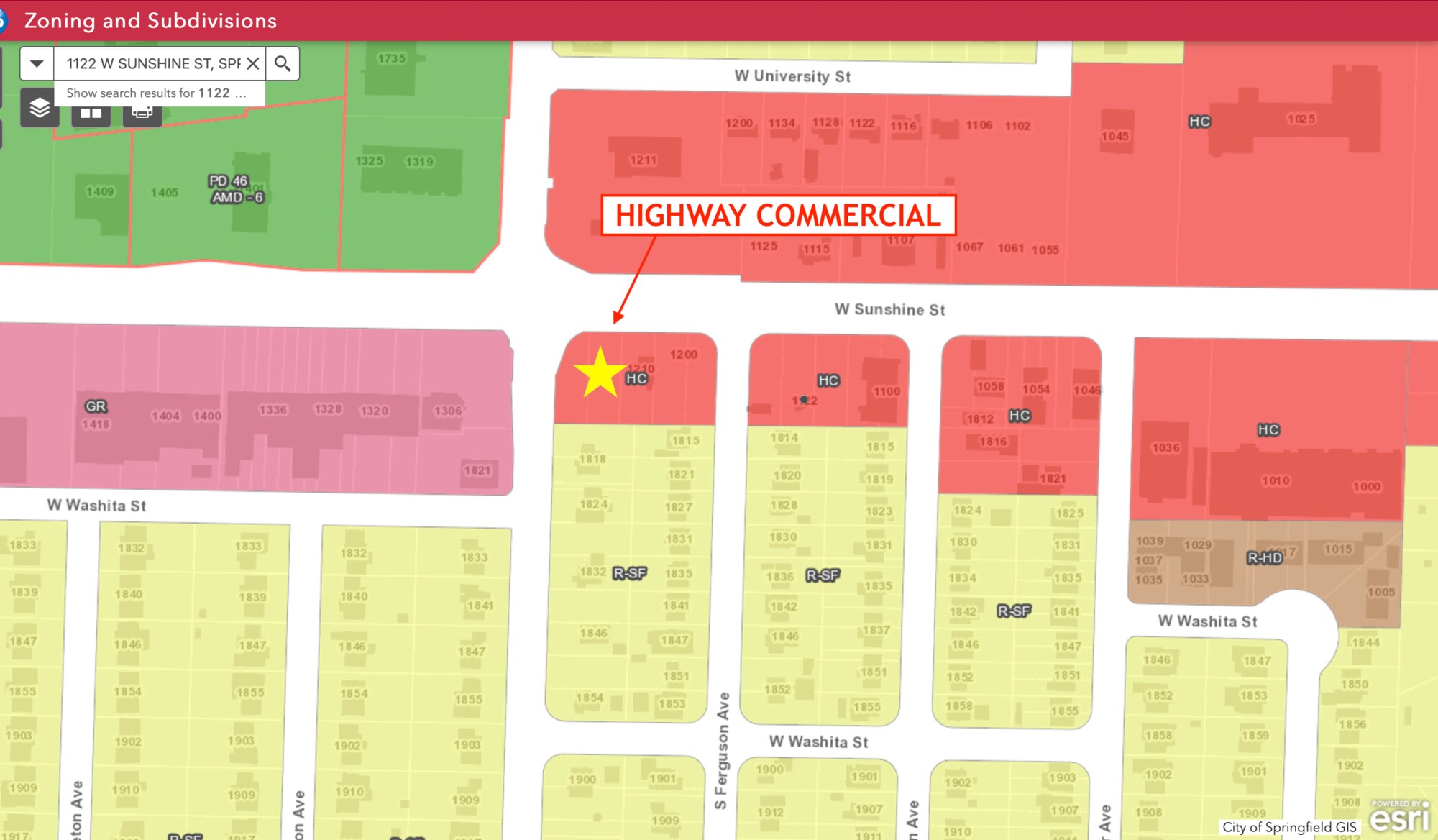 1122 W Sunshine St, Springfield, MO for sale Building Photo- Image 1 of 1