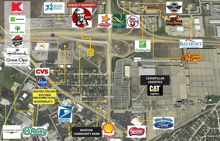 927 W Jackson St, Morton, IL for sale - Aerial - Image 3 of 18