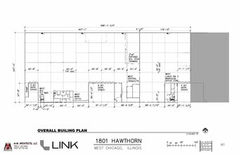 1801 Hawthorne Ln, West Chicago, IL for lease Site Plan- Image 1 of 2