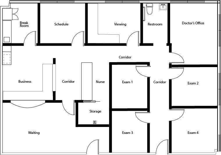 1111 Medical Plaza Dr, The Woodlands, TX for lease Floor Plan- Image 1 of 1