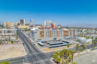 901 E Fremont St, Las Vegas, NV - AERIAL map view