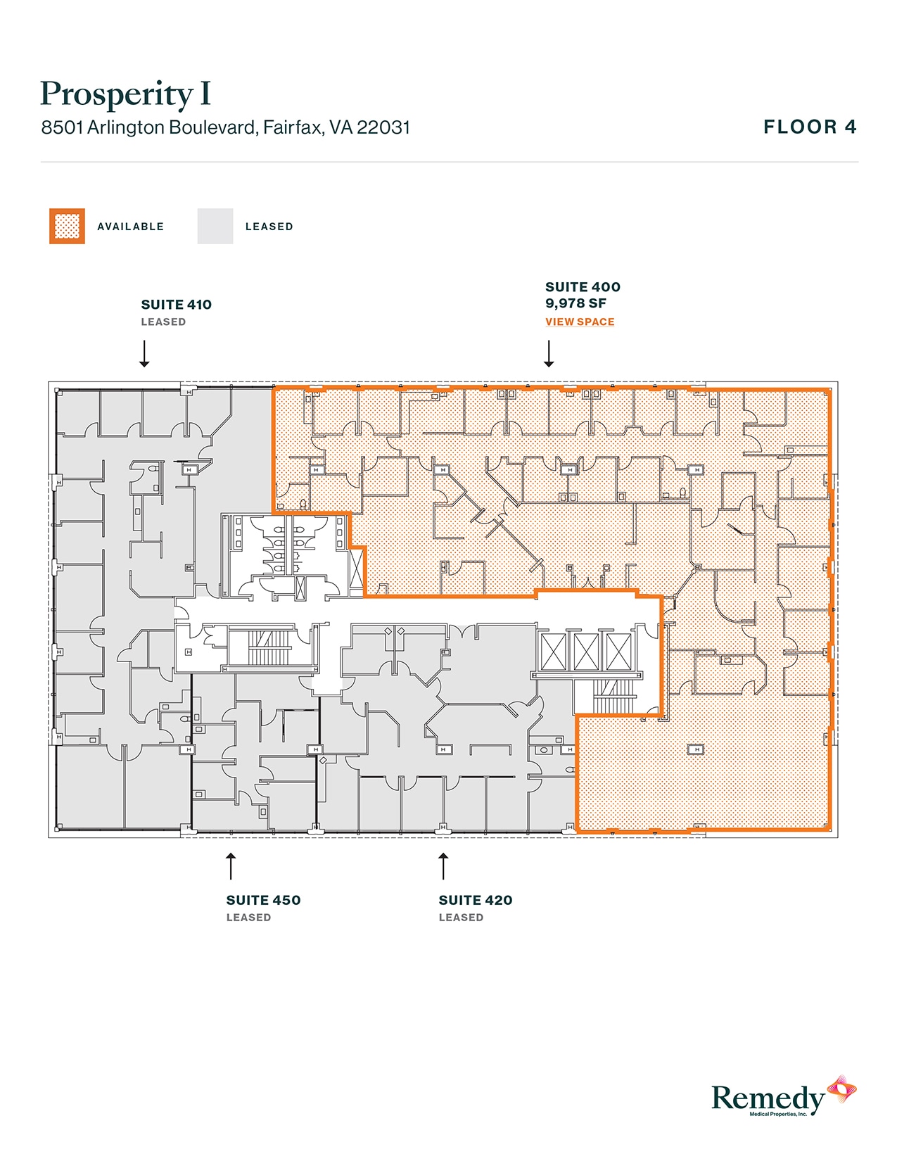8501 Arlington Blvd, Merrifield, VA for lease Floor Plan- Image 1 of 1