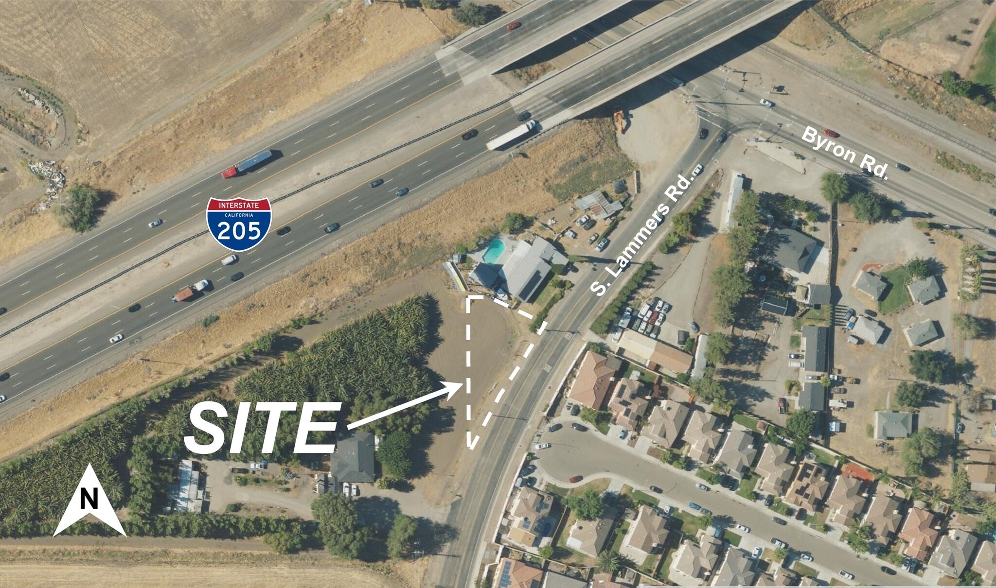 S Lammers Rd, Tracy, CA for sale Aerial- Image 1 of 1