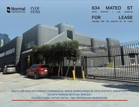 634 S Mateo St, Los Angeles, CA for lease Building Photo- Image 1 of 9