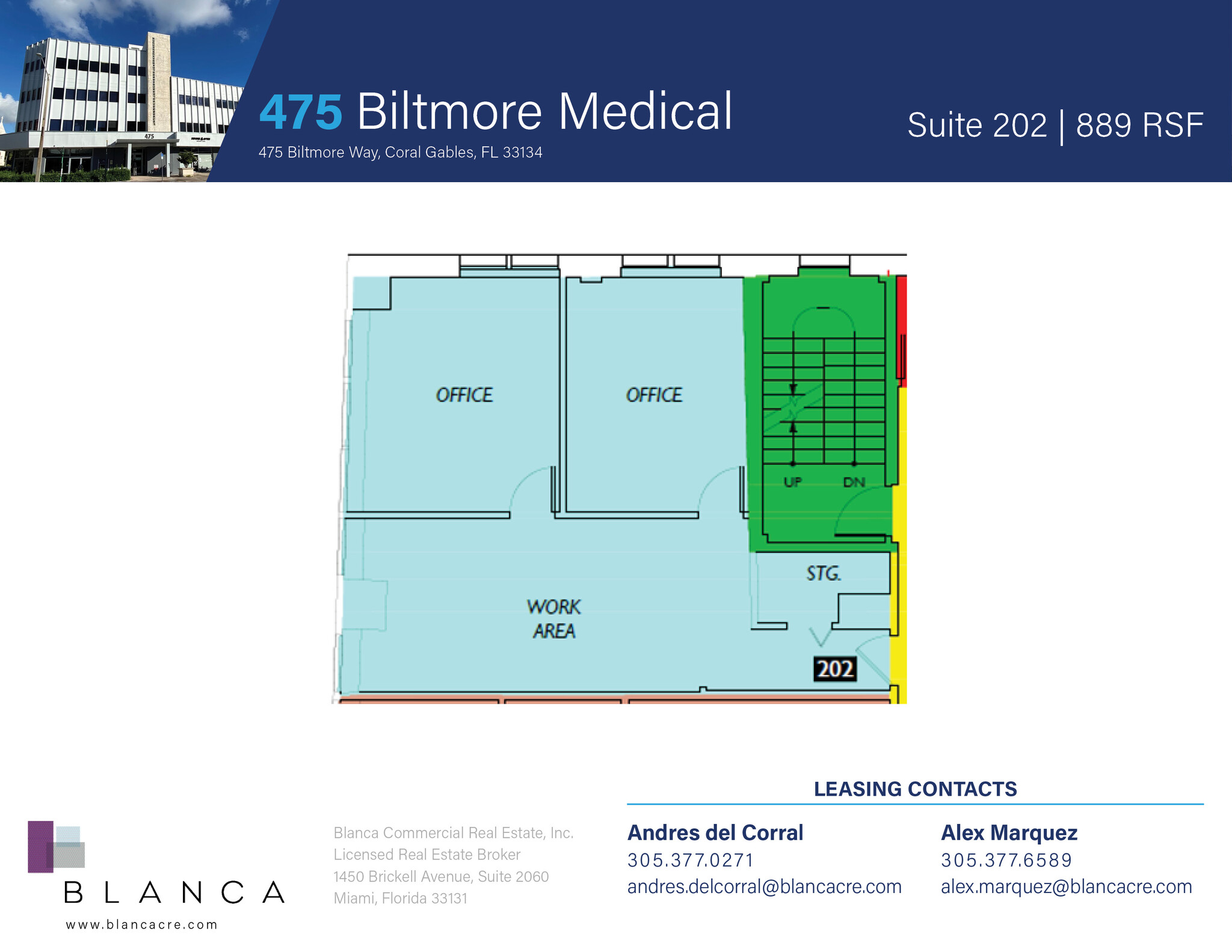 475 Biltmore Way, Coral Gables, FL for lease Floor Plan- Image 1 of 1