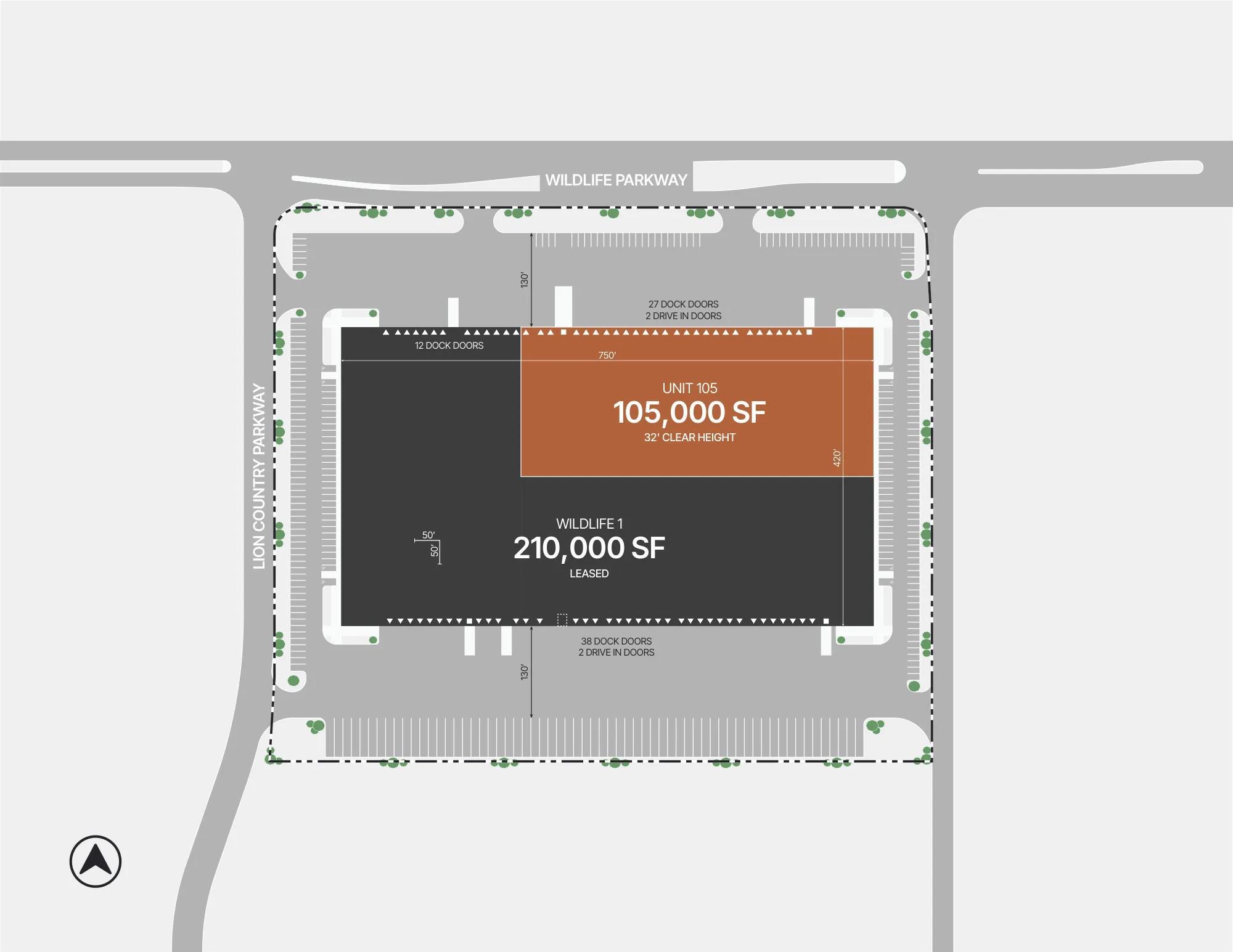 705 E Wildlife Pky, Grand Prairie, TX for lease Site Plan- Image 1 of 1