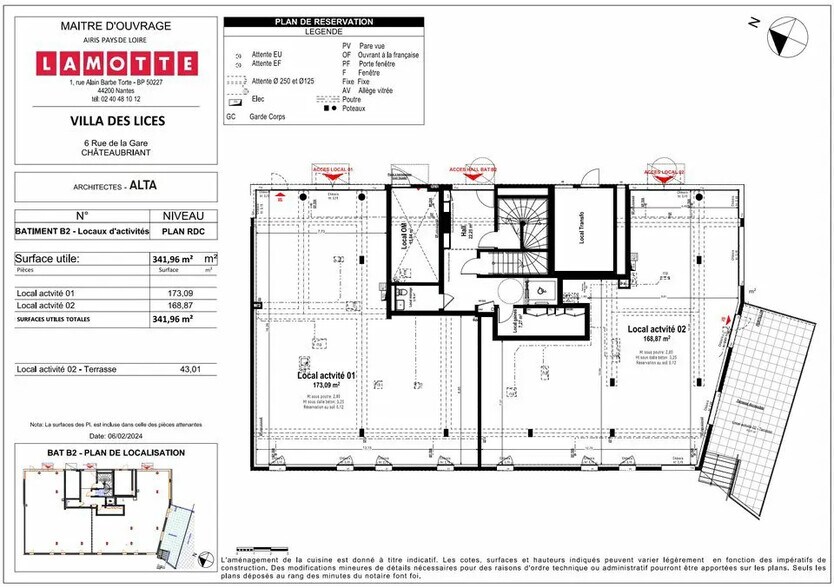 Office in Châteaubriant for sale - Building Photo - Image 3 of 3