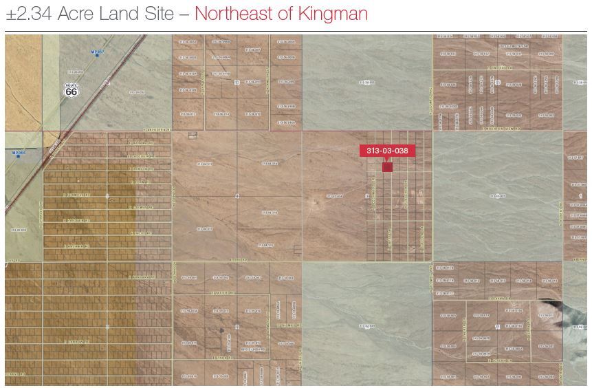 2.34 Acres Mohave County, Kingman, AZ for sale - Plat Map - Image 3 of 5