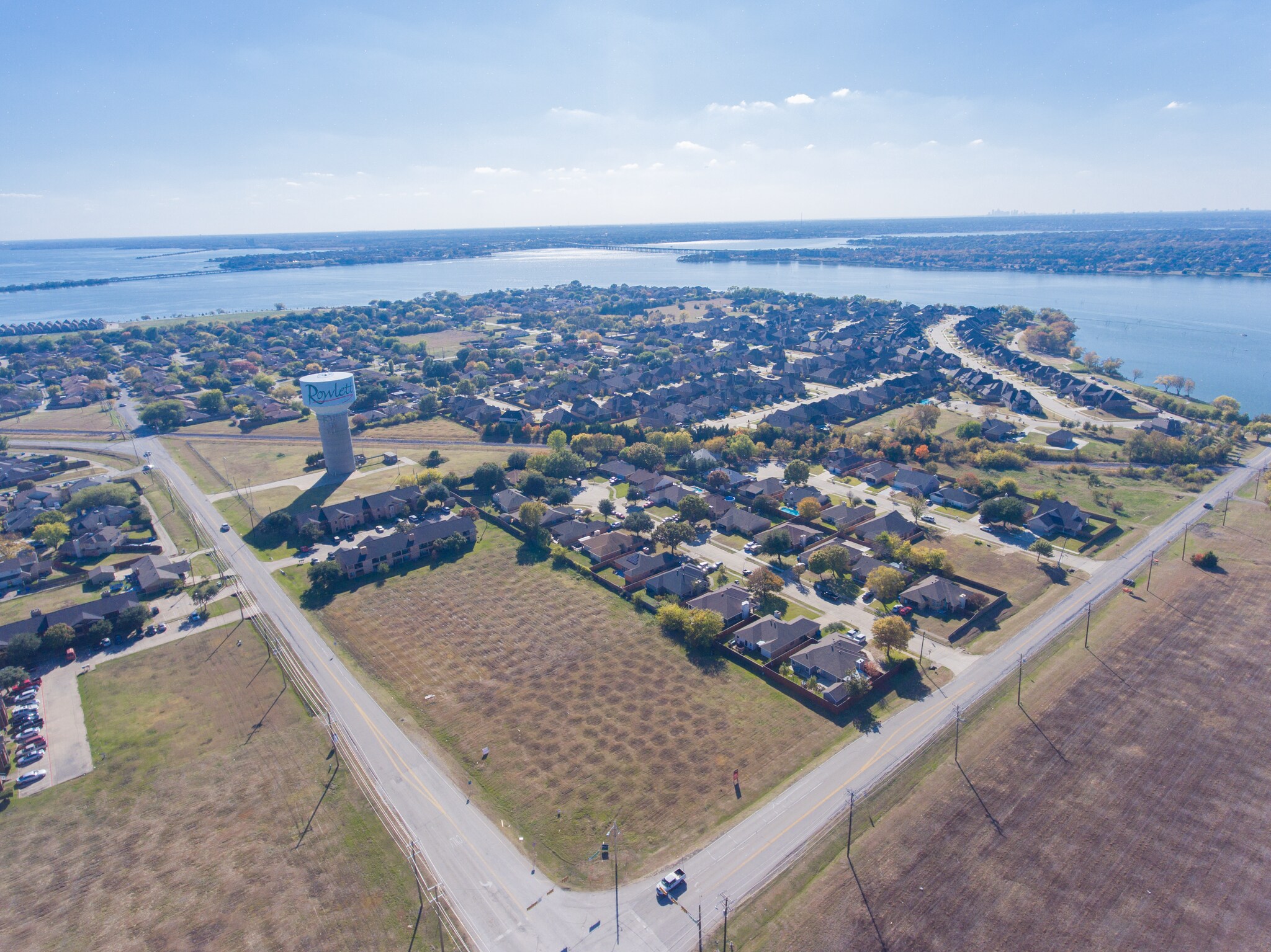 3290 Miller Rd, Rowlett, TX for sale Aerial- Image 1 of 1