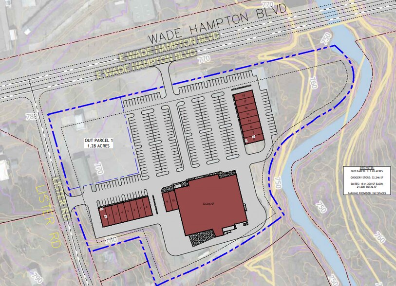 13413-13463 E Wade Hampton Blvd, Greer, SC for lease - Building Photo - Image 3 of 3