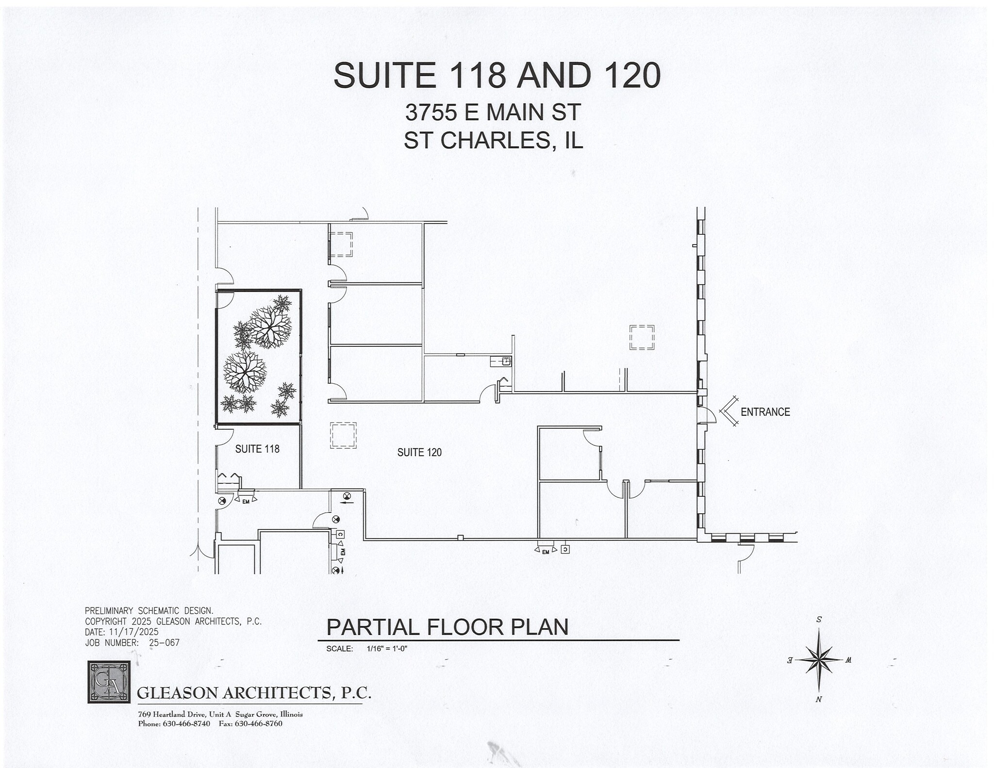 3755 E Main St, Saint Charles, IL for lease Floor Plan- Image 1 of 2