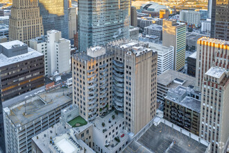 914 Main St, Houston, TX - aerial  map view