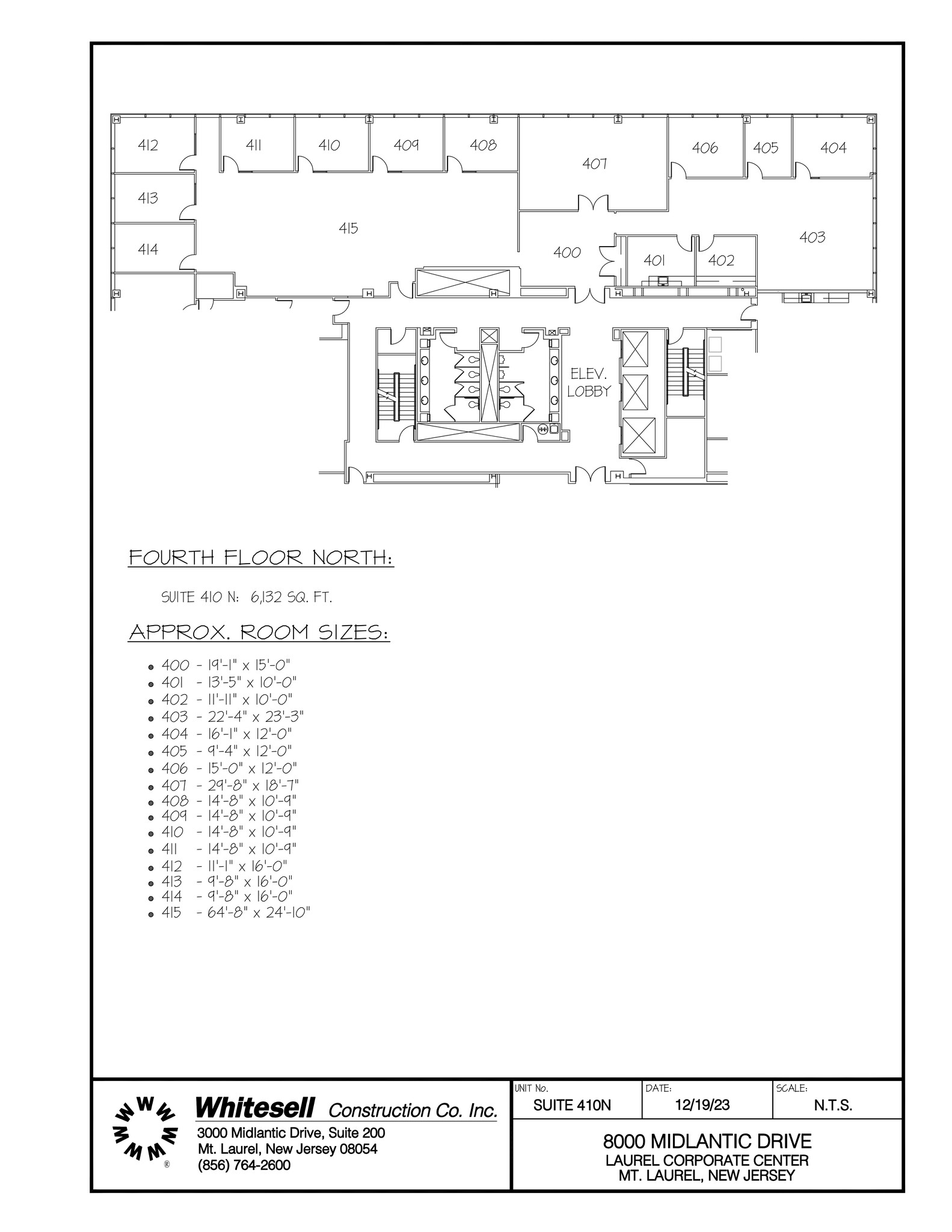 8000 Midlantic Dr, Mount Laurel, NJ for lease Site Plan- Image 1 of 1