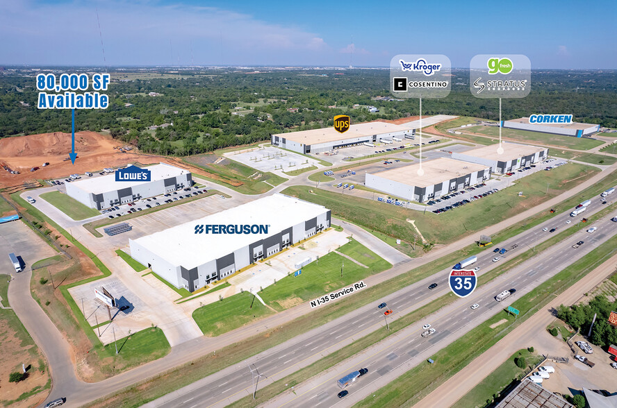 8401 N I 35 Service Rd, Oklahoma City, OK for lease - Building Photo - Image 1 of 16