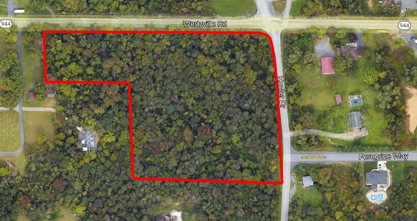 6818 Wertzville Rd, Enola, PA for sale Aerial- Image 1 of 2