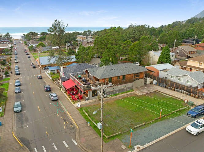 VL 3rd N and Lenada, Manzanita, OR for sale Aerial- Image 1 of 1
