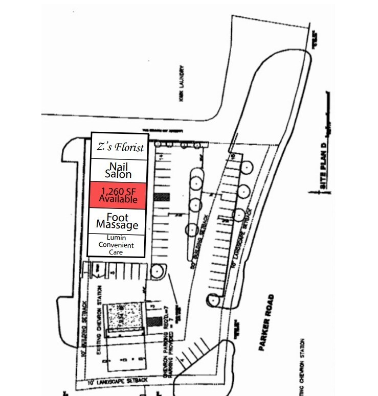 1120-1200 E Parker Rd, Plano, TX for sale Site Plan- Image 1 of 1