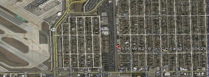 4556 W 62nd St, Chicago, IL - AERIAL  map view