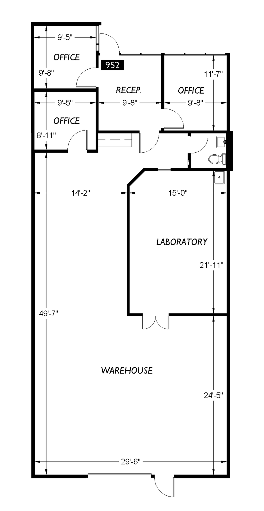 679-699 Strander Blvd, Tukwila, WA for lease Floor Plan- Image 1 of 1