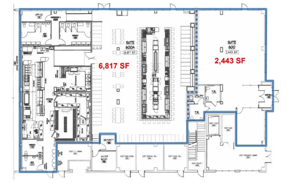 100 Campus Town Cir, Ewing, NJ for lease Floor Plan- Image 1 of 1