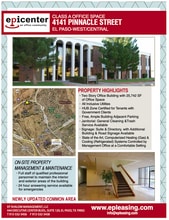 4141 Pinnacle St, El Paso, TX for lease Aerial- Image 1 of 13