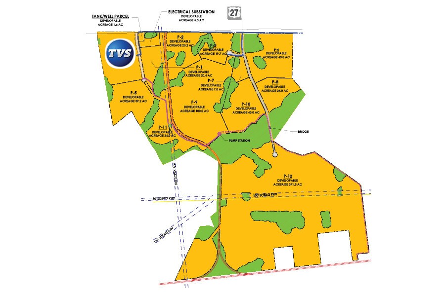 Highway 78, Ridgeville, SC for sale Plat Map- Image 1 of 1