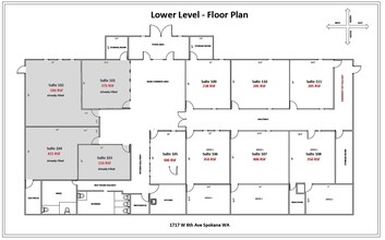 1717 W 6th Ave, Spokane, WA for lease Floor Plan- Image 1 of 5