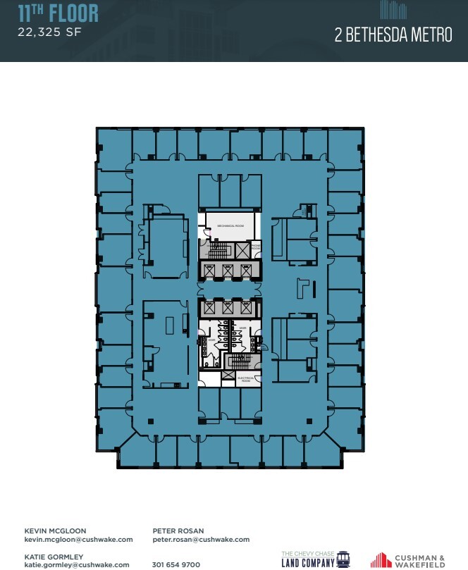 2 Bethesda Metro Ctr, Bethesda, MD for lease Floor Plan- Image 1 of 1