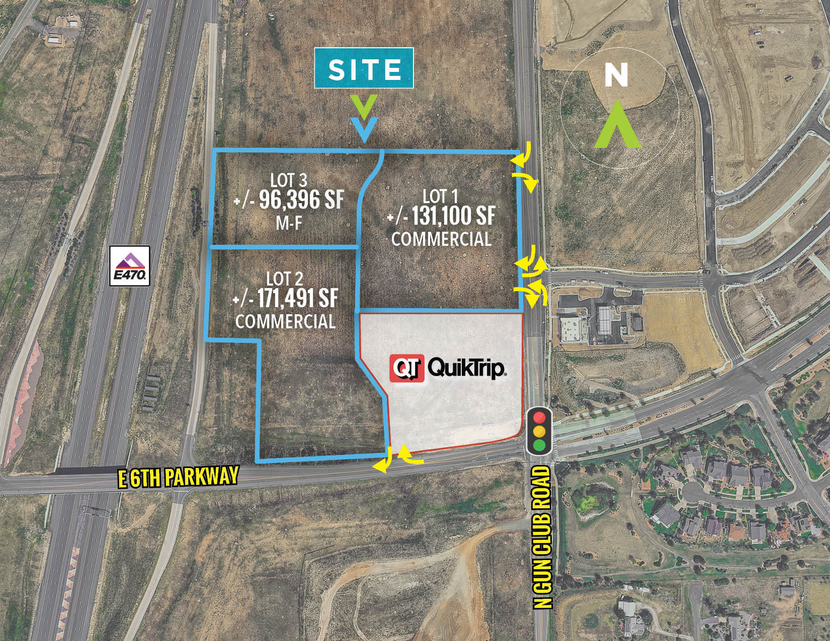 Nwc E 6th Parkway & Gun Club Road, Aurora, CO for sale Building Photo- Image 1 of 2