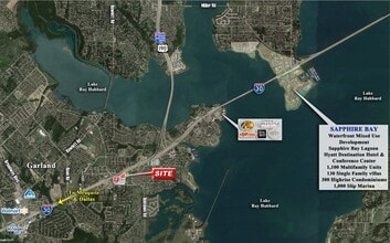 500 E IH 30 Hwy, Garland, TX - AERIAL map view