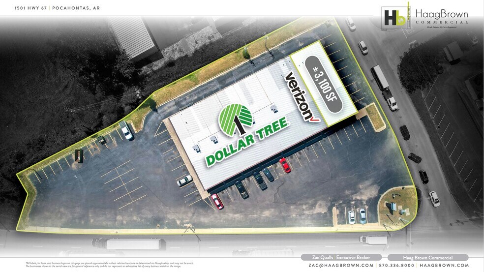 1501-1507 Highway 67 S, Pocahontas, AR for lease - Site Plan - Image 2 of 4