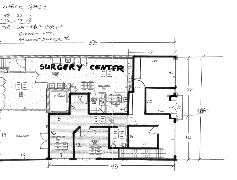 542 S Fair Oaks Ave, Pasadena, CA for lease Floor Plan- Image 1 of 1