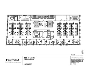 350 N Clark St, Chicago, IL for lease Floor Plan- Image 1 of 11