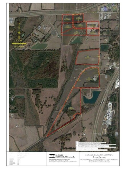 0 Frontage Rd, Columbus, MS for sale - Plat Map - Image 3 of 3