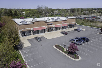 17601-17673 Hall Rd, Macomb Township, MI - aerial  map view - Image1