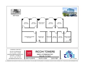 8585 N Stemmons Fwy, Dallas, TX for lease Floor Plan- Image 1 of 1