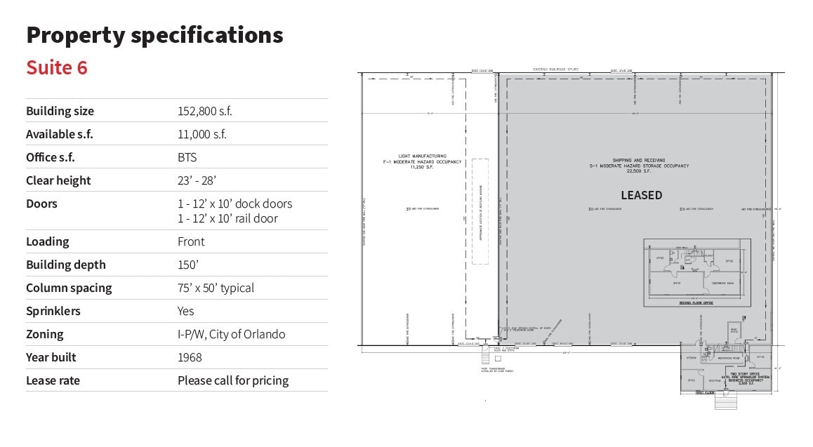 2515 Shader Rd, Orlando, FL for lease Floor Plan- Image 1 of 1