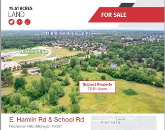 More details for School Rd, Rochester Hills, MI - Land for Sale