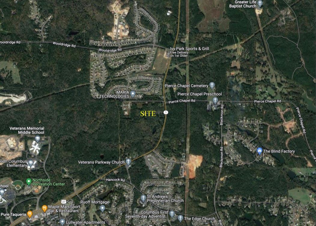 9055 & 9067 Veterans Parkway, Columbus, GA for sale Aerial- Image 1 of 1